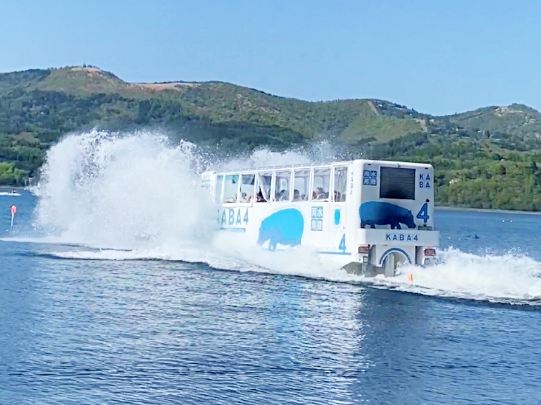 2024年富士山山中湖水陸兩用河馬巴士｜KABA BUS